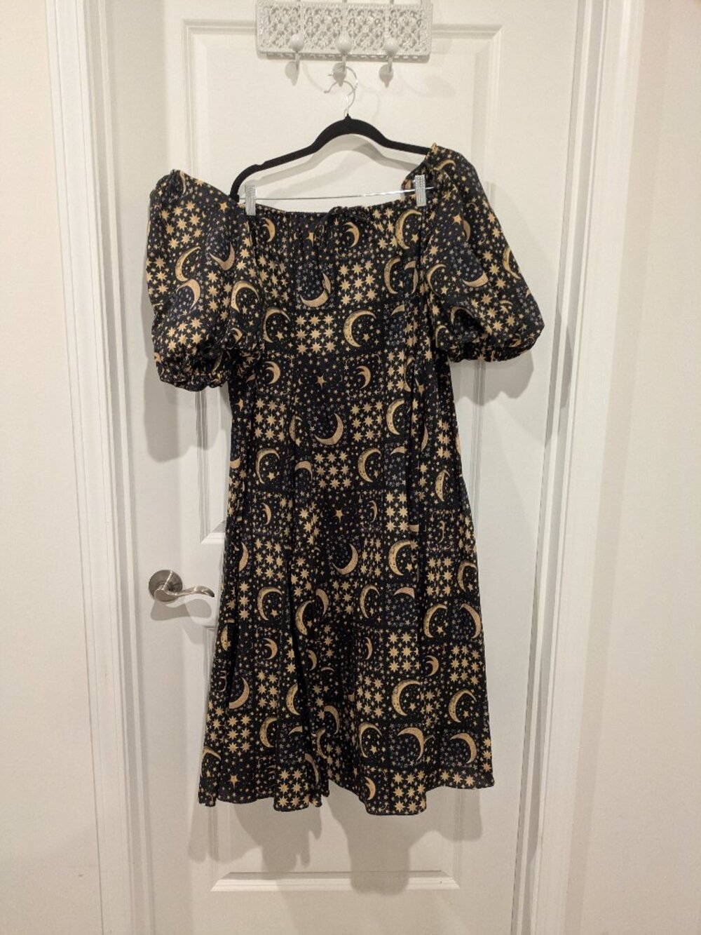 Selkie "The Moon Quilt" Day Dress - Picture 2 of 2